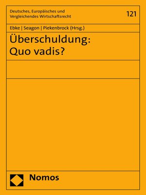 cover image of Überschuldung